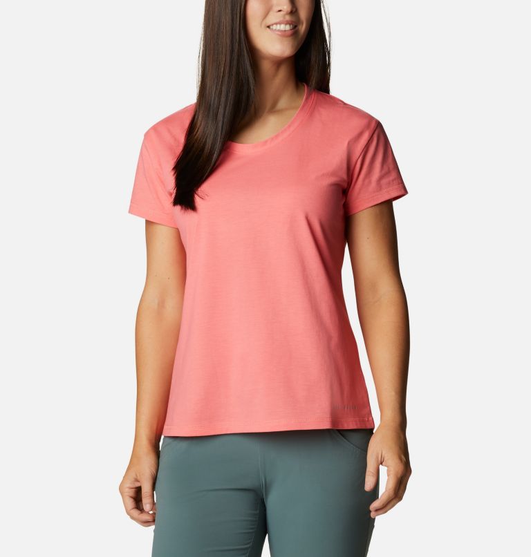 Orange Women's Sun Trek T-Shirt | EFBSNX-476 - Columbia Outlet Store