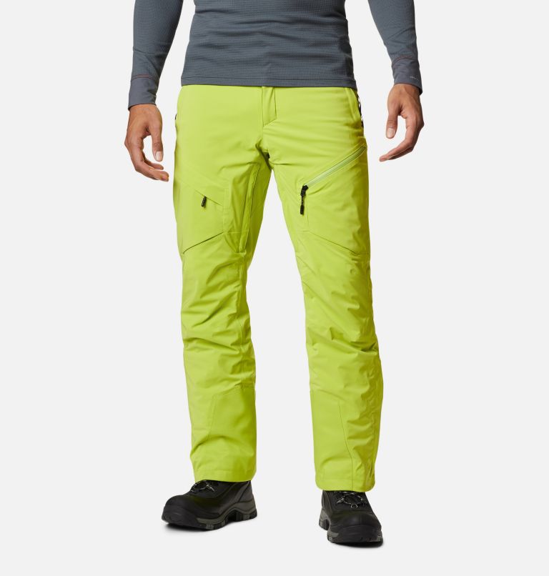 Yellow Men's Wild Card Ski Pants | OBTFZG-593 - Columbia Outlet Store