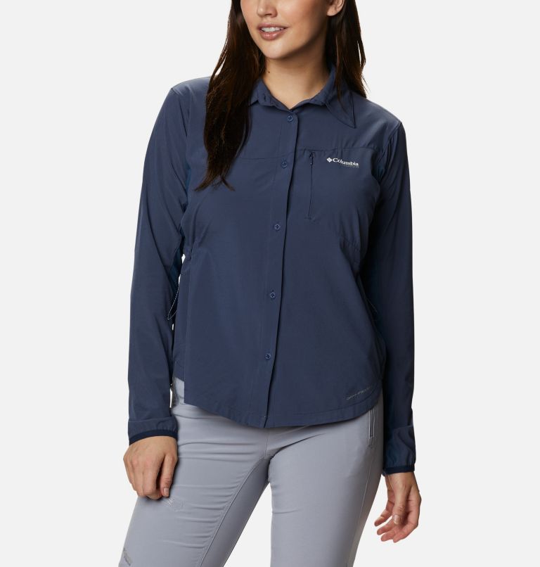 White Women's Mazama Trail Shirts | SJTWVP-903 - Columbia Outlet Store