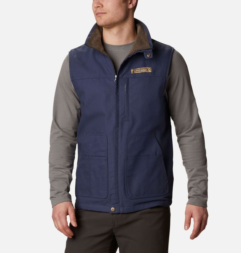 Blue Men's PHG Roughtail Vest | VSUHAK-245 - Columbia Outlet Store
