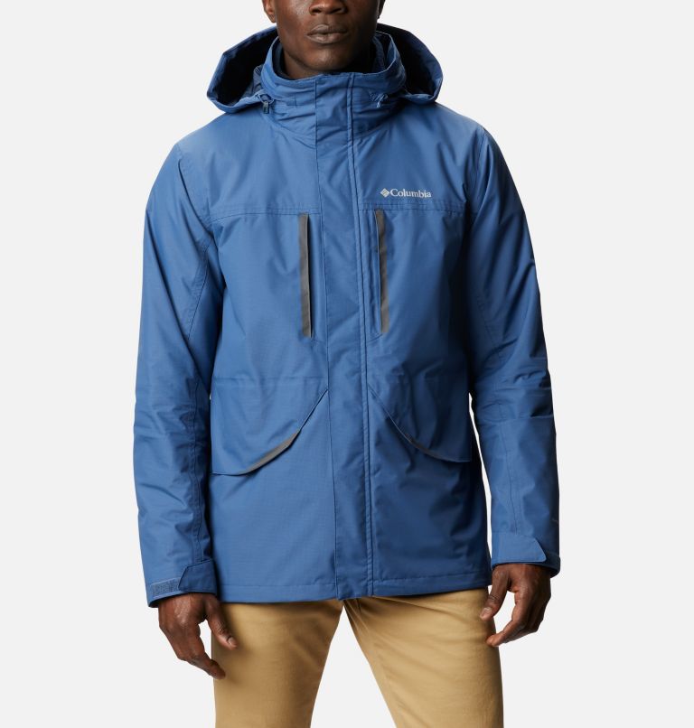 Black Men's Mecan Pass Interchange 3 In 1 Jacket | FTVAEP-164 - Columbia Outlet Store