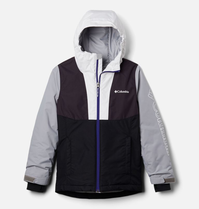 Purple Black Kids' Timber Turner Ski Jacket | JQLCPA-938 - Columbia Outlet Store