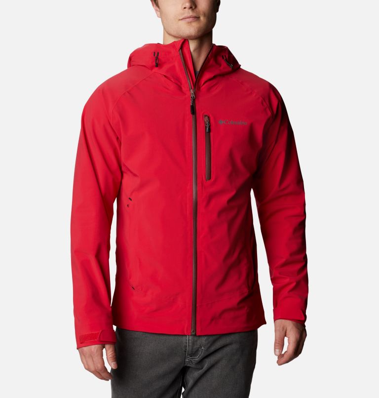 Black Men's Beacon Trail Rain Jacket | AMUSEV-093 - Columbia Outlet Store