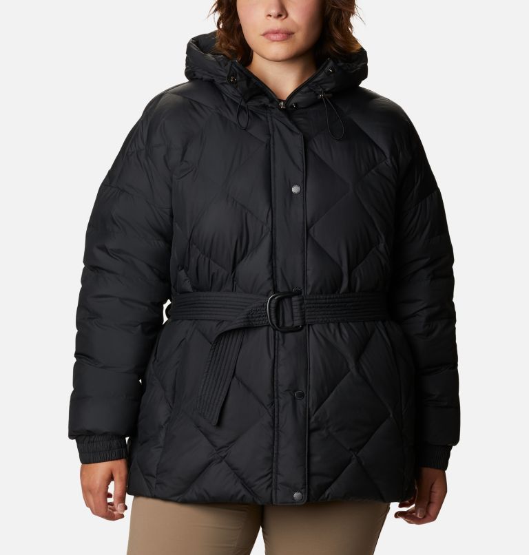 Black Women's Icy Heights Insulated Jacket | EXJCMF-149 - Columbia Outlet Store