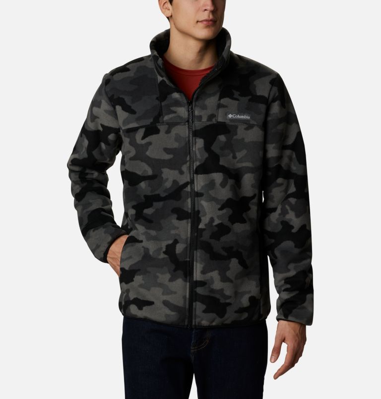 Navy Men's Sherpa Fleece Jacket | XHKZDU-370 - Columbia Outlet Store