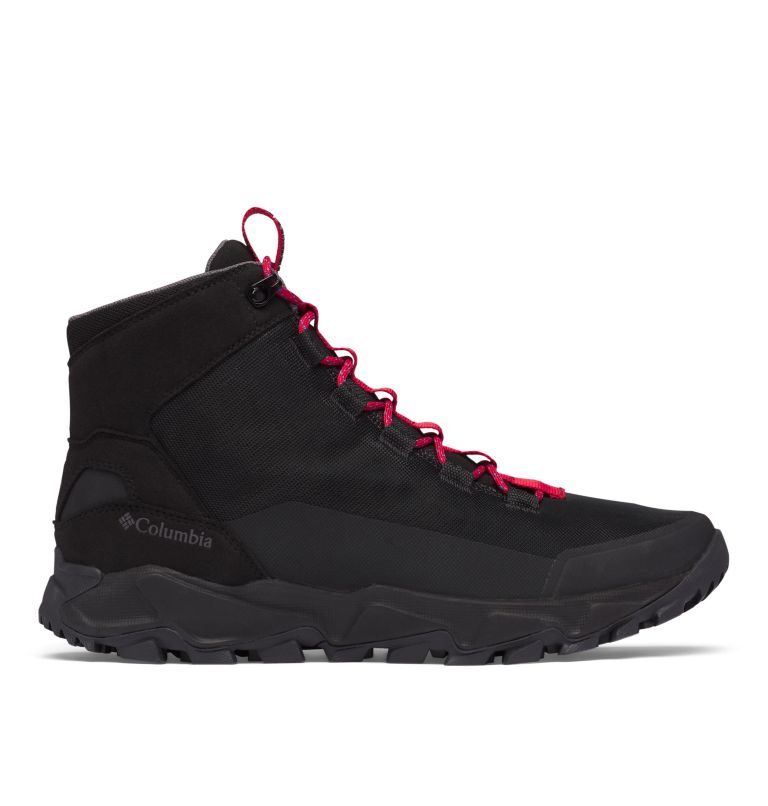 Black White Grey Men's Flow Borough Boots | NKTWQZ-074 - Columbia Outlet Store