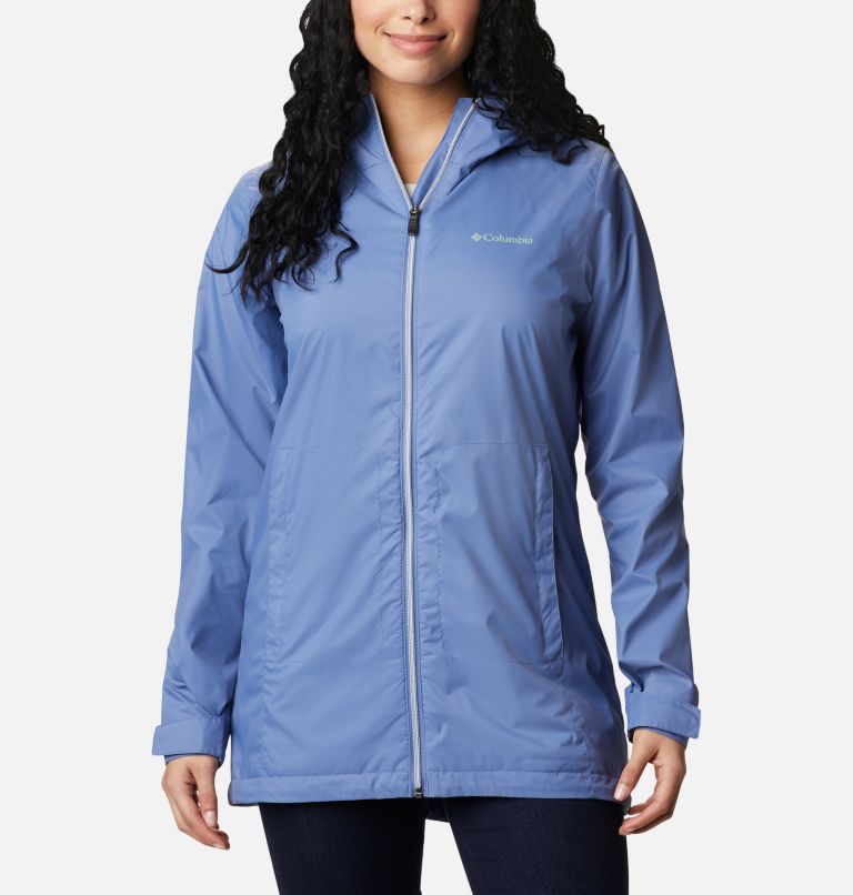 Blue Women's Switchback Rain Jacket | XPDEKS-920 - Columbia Outlet Store