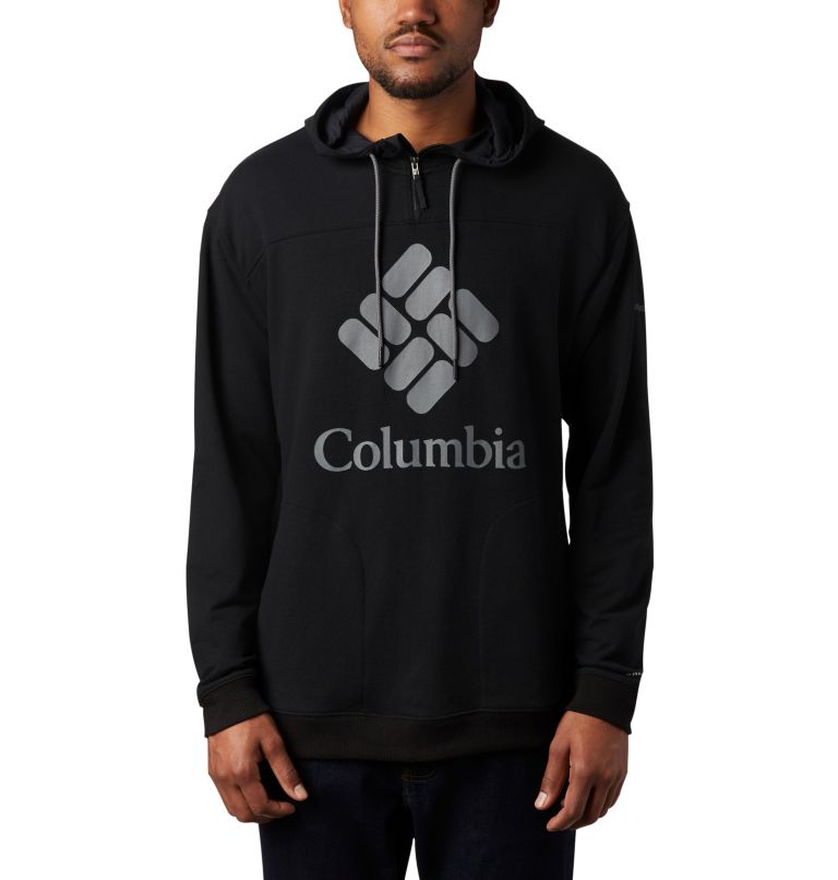 Yellow Red Men's Lodge Hoodies | WFCZPN-742 - Columbia Outlet Store