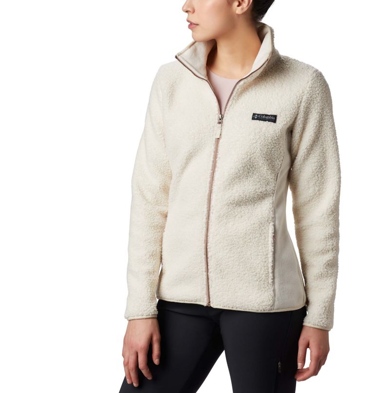 White Women's Panorama Fleece Jacket | IUYPVN-508 - Columbia Outlet Store
