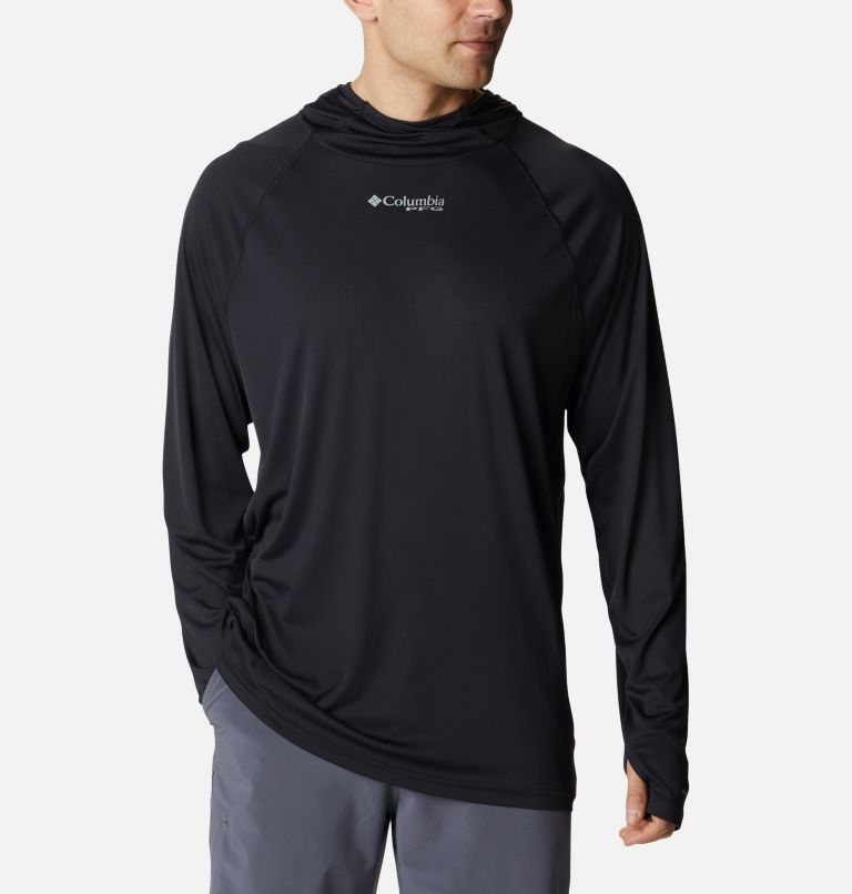 Grey Men's PFG Respool Hoodies | XEWHIF-401 - Columbia Outlet Store