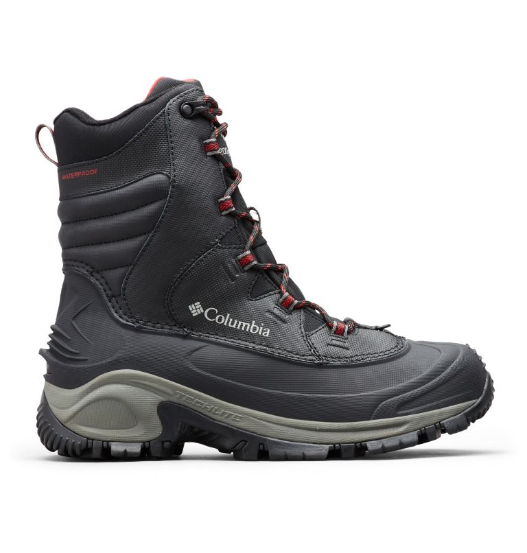 Black Red Men's Bugaboot III Boots | BNXAQC-962 - Columbia Outlet Store