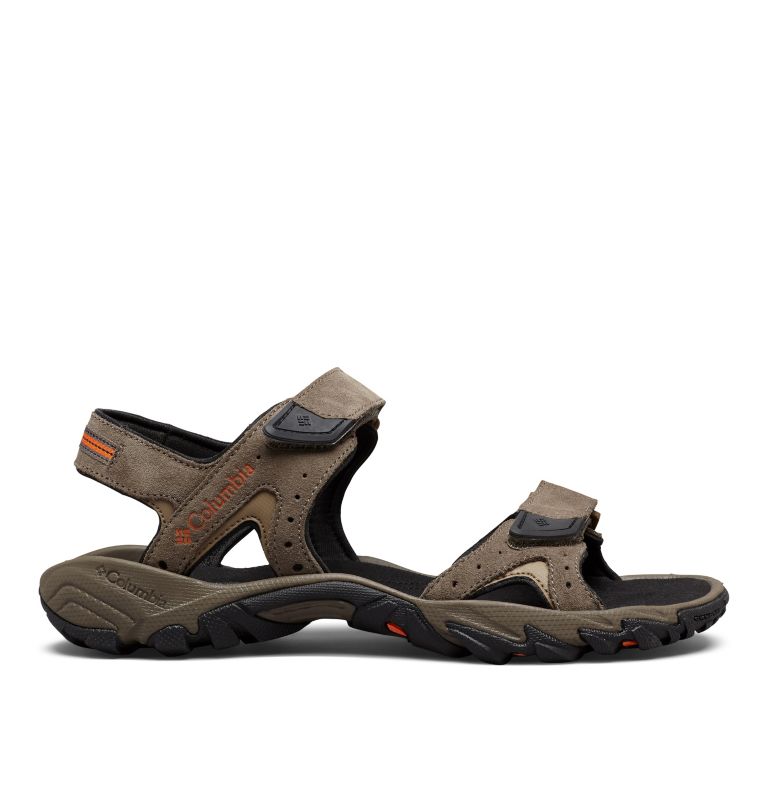 Brown Men's Santiam Sandals | PQTWVG-297 - Columbia Outlet Store