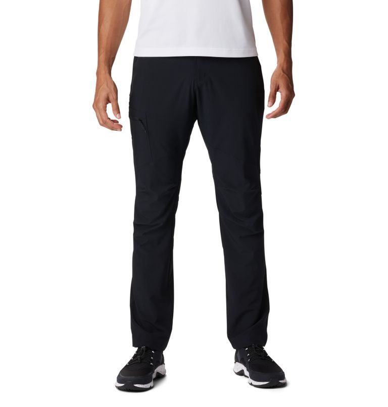 Grey Black Men's Canyon Outdoor Pants | QVIRHJ-894 - Columbia Outlet Store