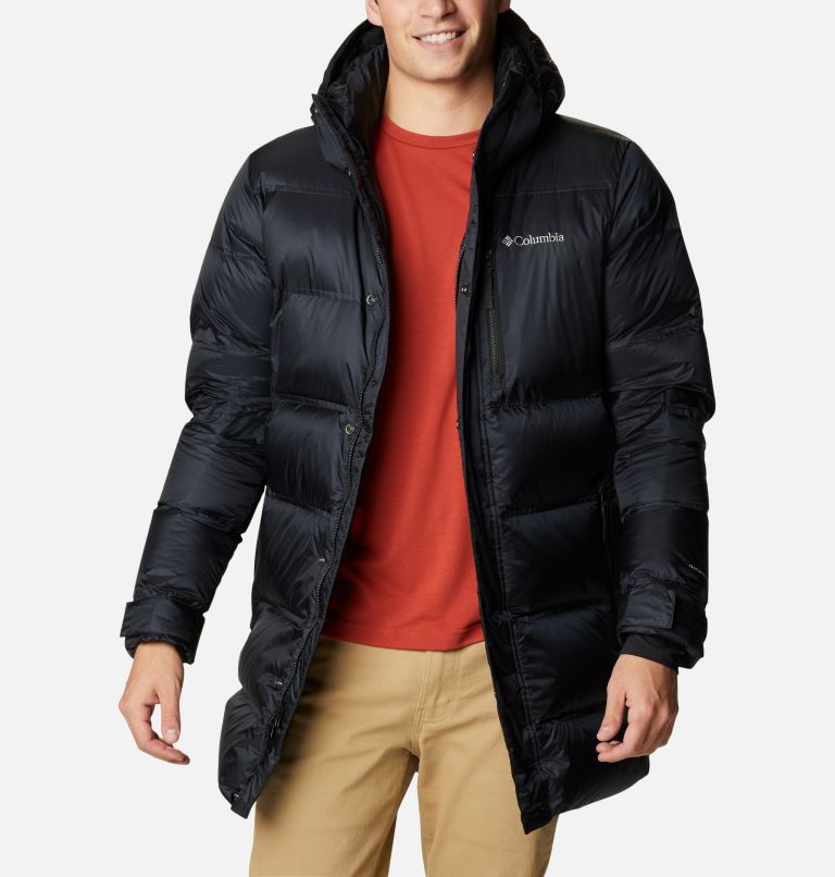 Black Men's Peak District Parkas | CATVYD-058 - Columbia Outlet Store