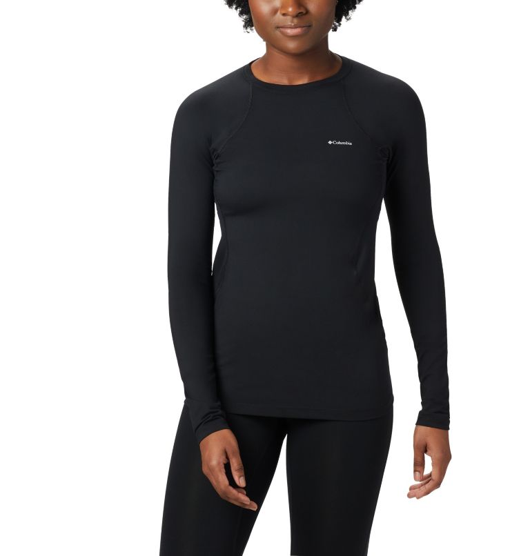 Black Women's Midweight Stretch Baselayer | FOZHMT-428 - Columbia Outlet Store