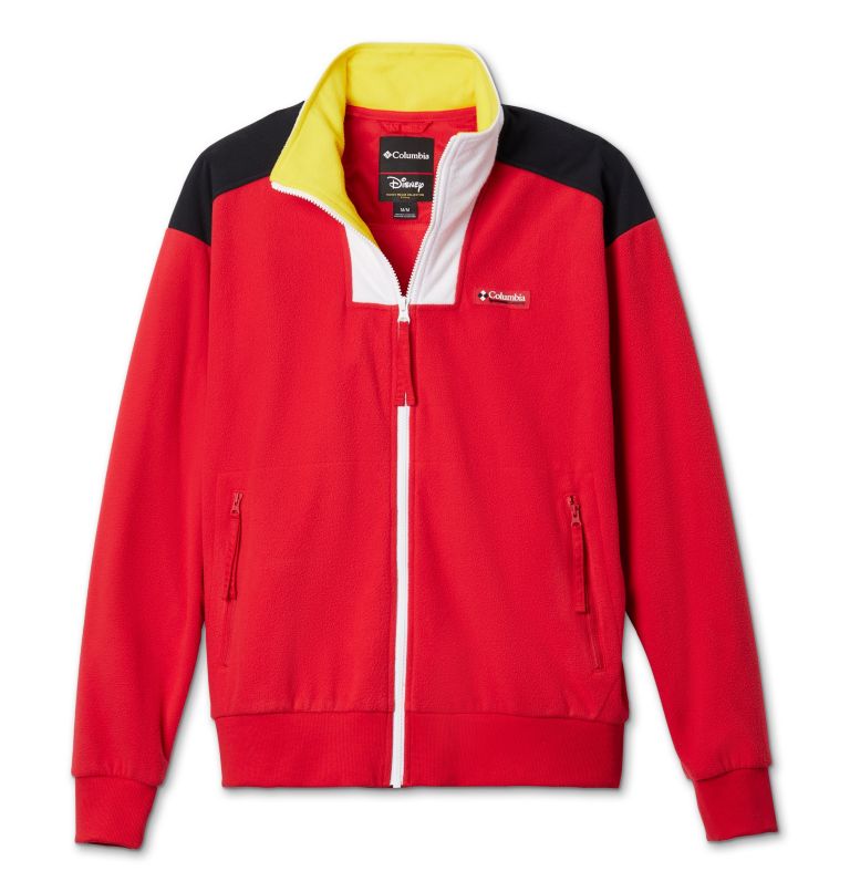 Red Men's Disney Fleece Jacket | AEHCDM-182 - Columbia Outlet Store