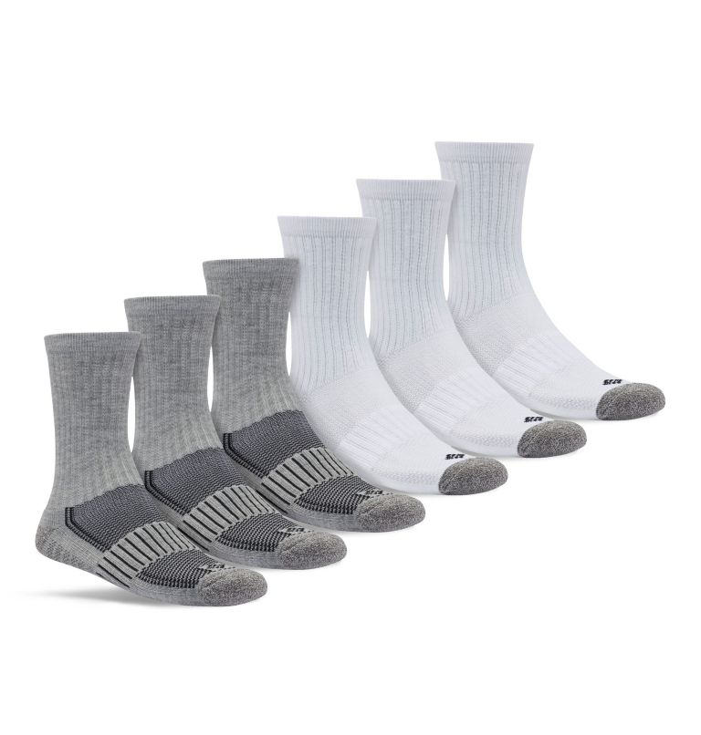White/Grey Men's Sport Socks | BTXIJS-163 - Columbia Outlet Store