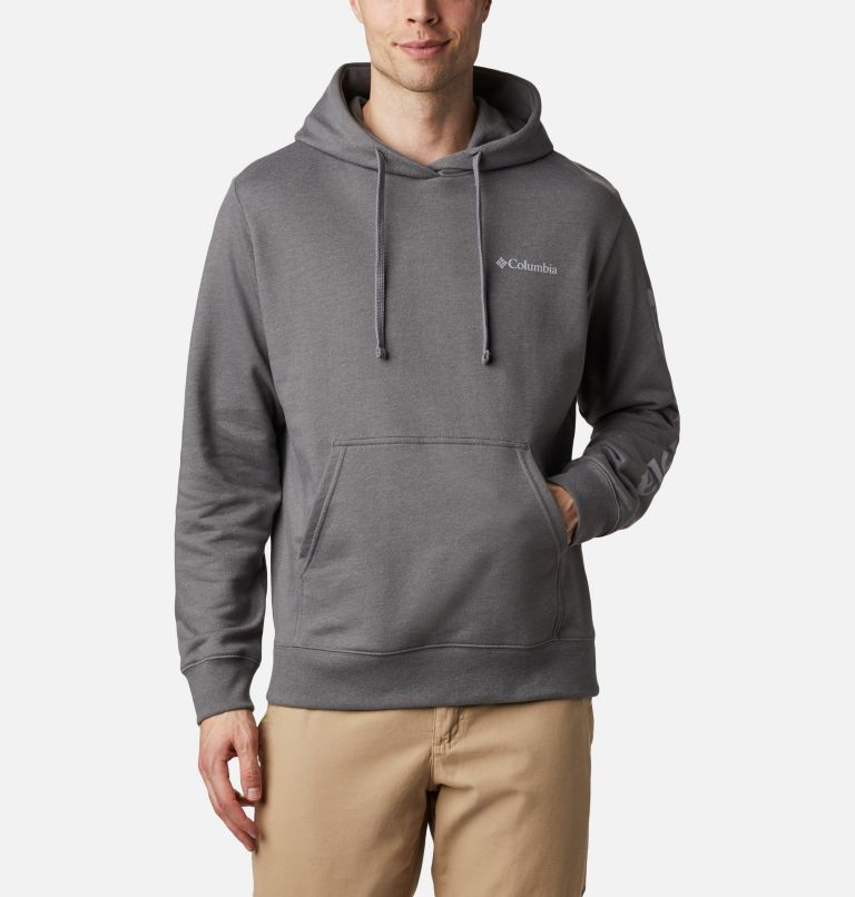 Red Men's Viewmont II Hoodies | HQXPMU-394 - Columbia Outlet Store