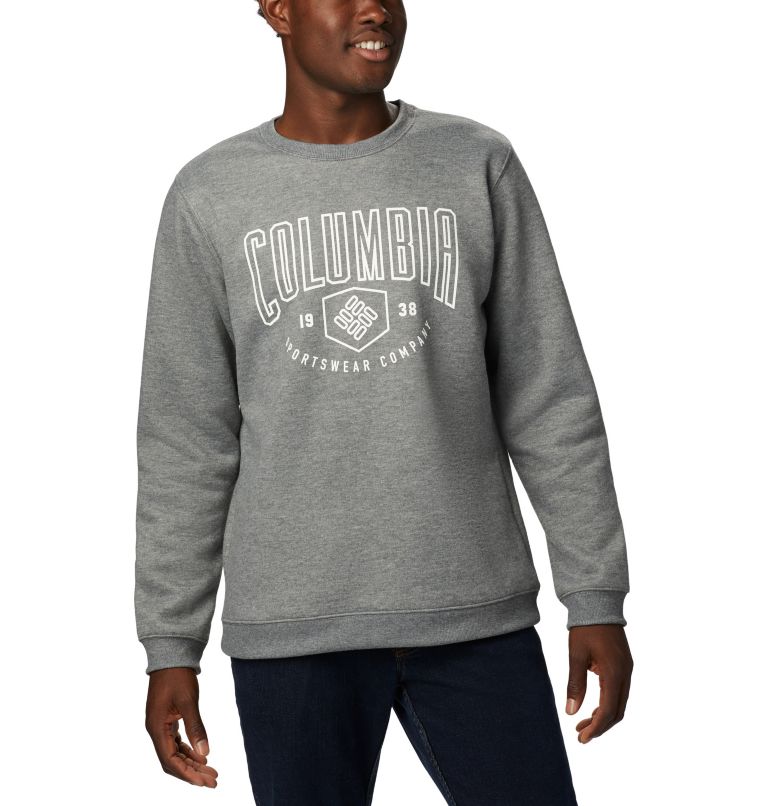 Black Grey Men's Hart Mountai Hoodies | CMBDPR-618 - Columbia Outlet Store