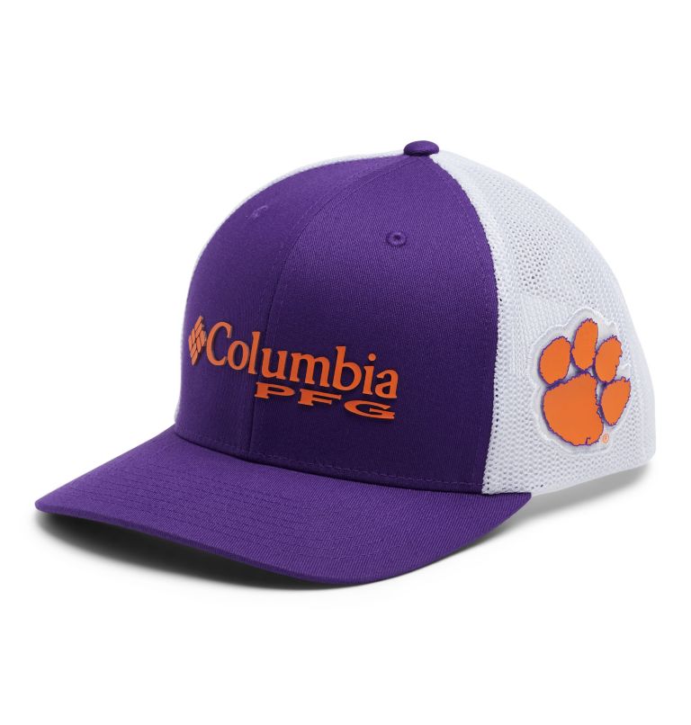 Purple Women's PFG Mesh Snap Back Baseball Cap Hats | BLZVEP-308 - Columbia Outlet Store
