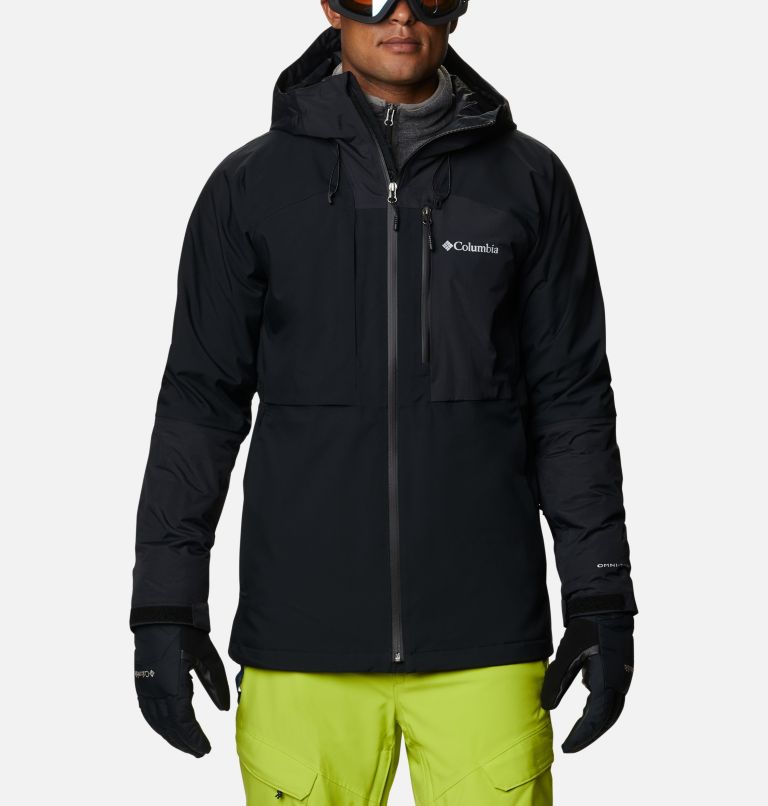 Navy Men's Banked Run Ski Jacket | XQBODA-201 - Columbia Outlet Store