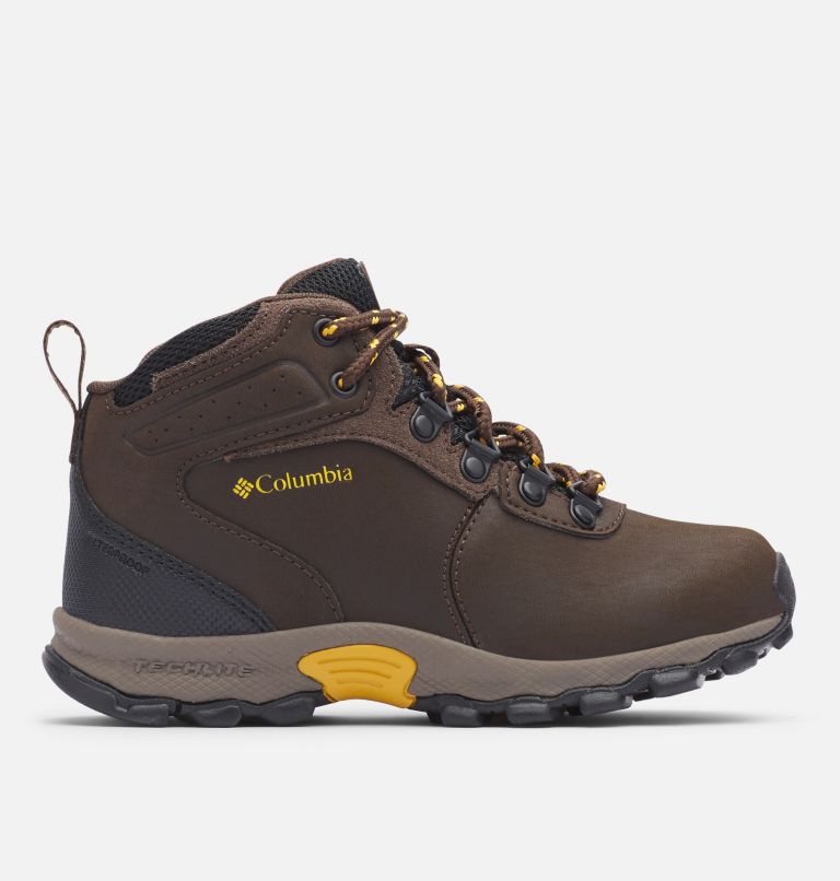 Yellow Kids' Newton Ridge Hiking Shoes | JEWUQF-913 - Columbia Outlet Store
