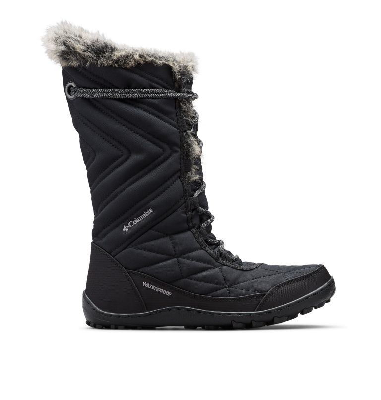 Black Grey Women's Minx Mid III Boots | JZNEXL-248 - Columbia Outlet Store