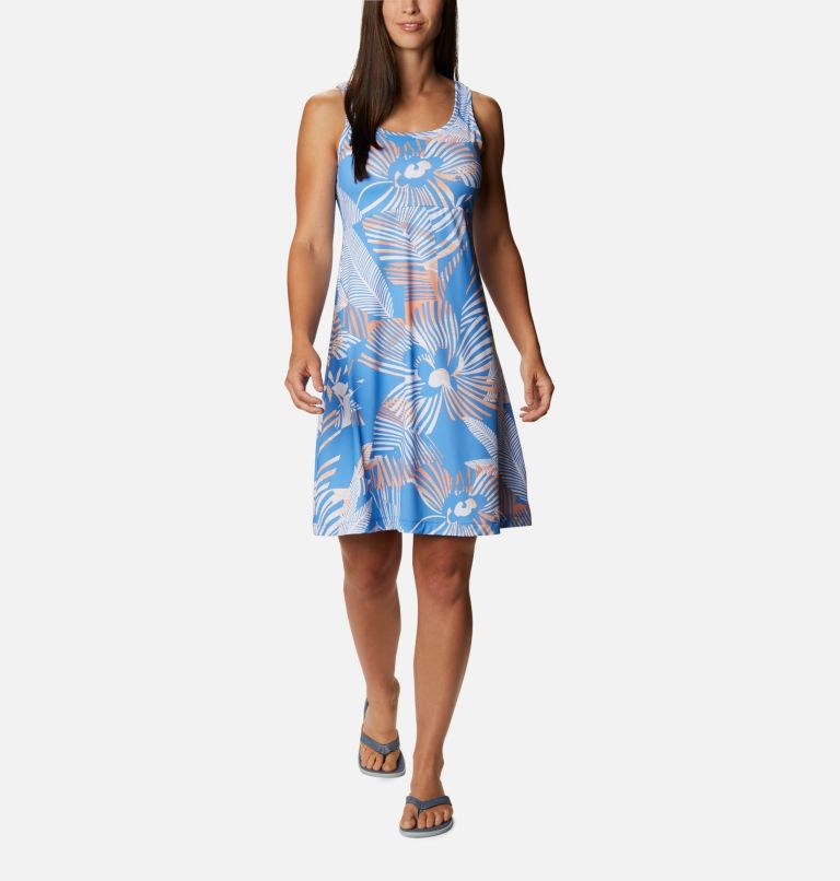 Blue Women's PFG Freezer III Dresses | PKEFGH-965 - Columbia Outlet Store