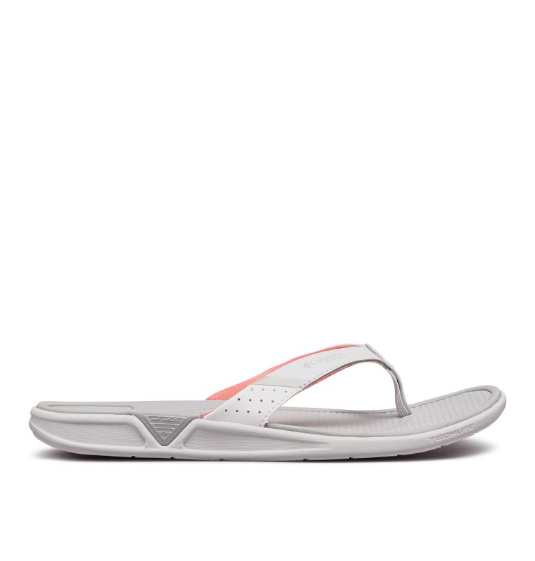 White Women's Rostra PFG Sandals | LBURSI-104 - Columbia Outlet Store