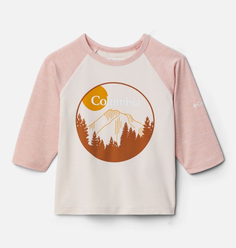 White Pink Kids' Outdoor Elements Shirts | ENABKI-984 - Columbia Outlet Store