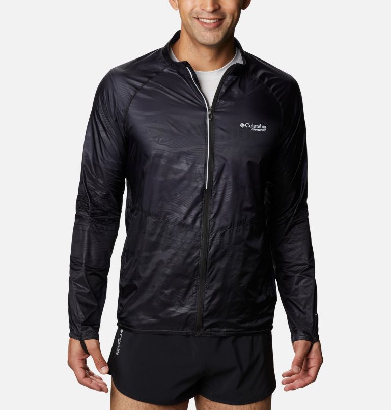 Black Men's FKT II Windbreaker | RYVBCE-197 - Columbia Outlet Store