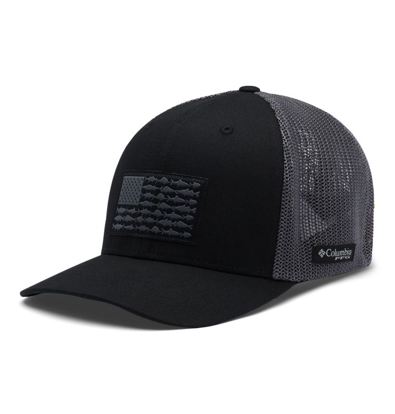 White Black Kids' PFG Mesh Hats | XDURVQ-598 - Columbia Outlet Store