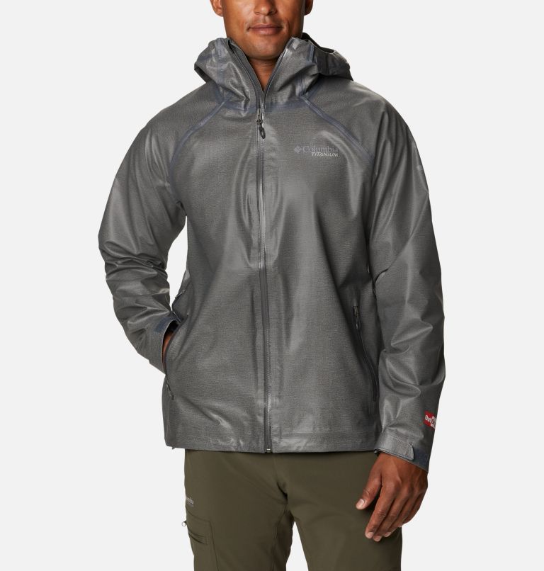 Green Men's OutDry Rain Jacket | XSOLFU-916 - Columbia Outlet Store