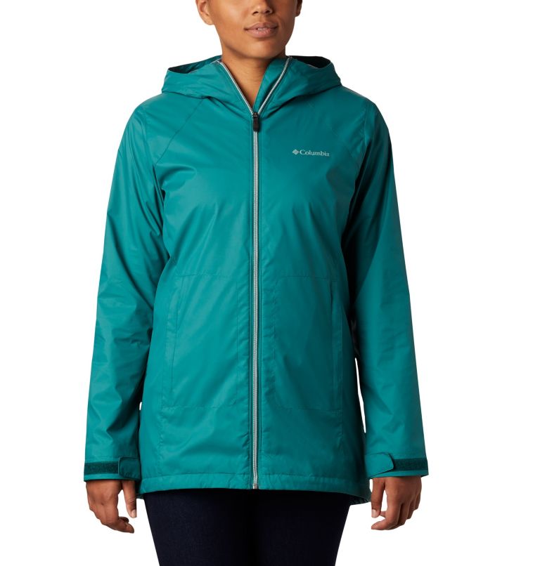 Blue Women's Switchback Rain Jacket | XPDEKS-920 - Columbia Outlet Store
