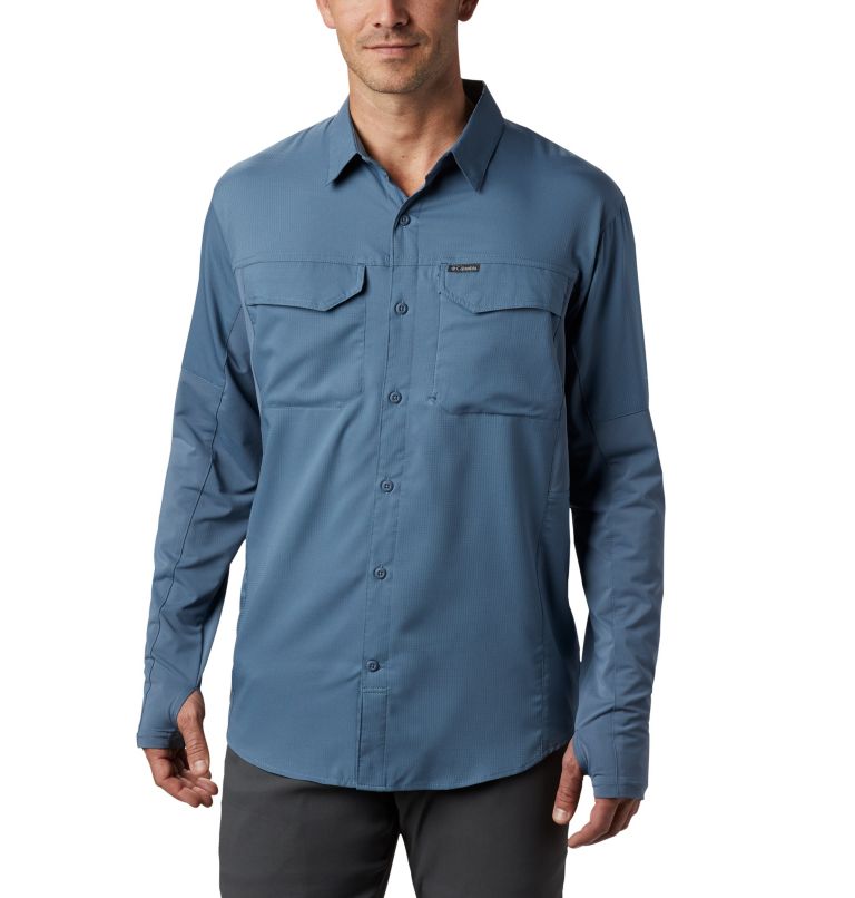 Green Men's Silver Ridge Shirts | RSGXOZ-245 - Columbia Outlet Store