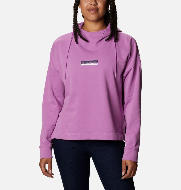 Red Women's Logo Hoodies | EDBULY-643 - Columbia Outlet Store