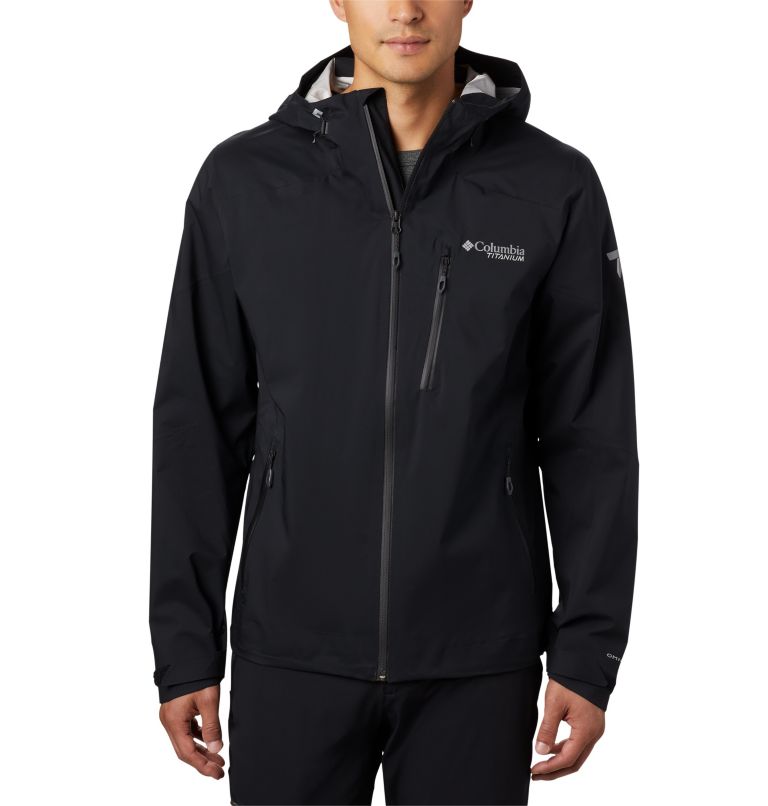 Black Men's Titan Softshell Jacket | XOHEGF-920 - Columbia Outlet Store