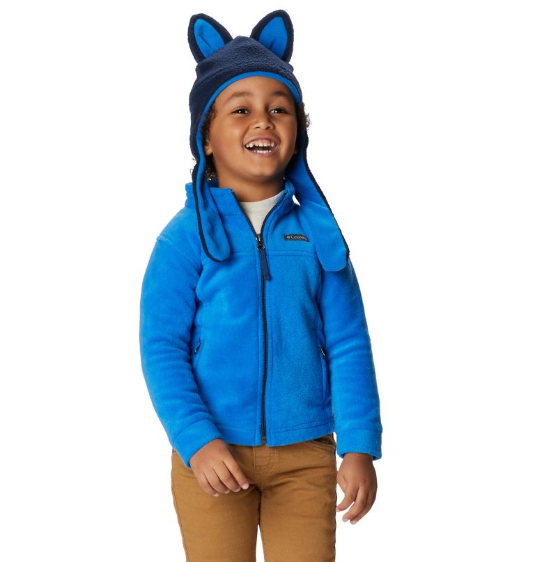 Super Blue Kids' Steens Mountain II Fleece Jacket | AFUGLW-741 - Columbia Outlet Store