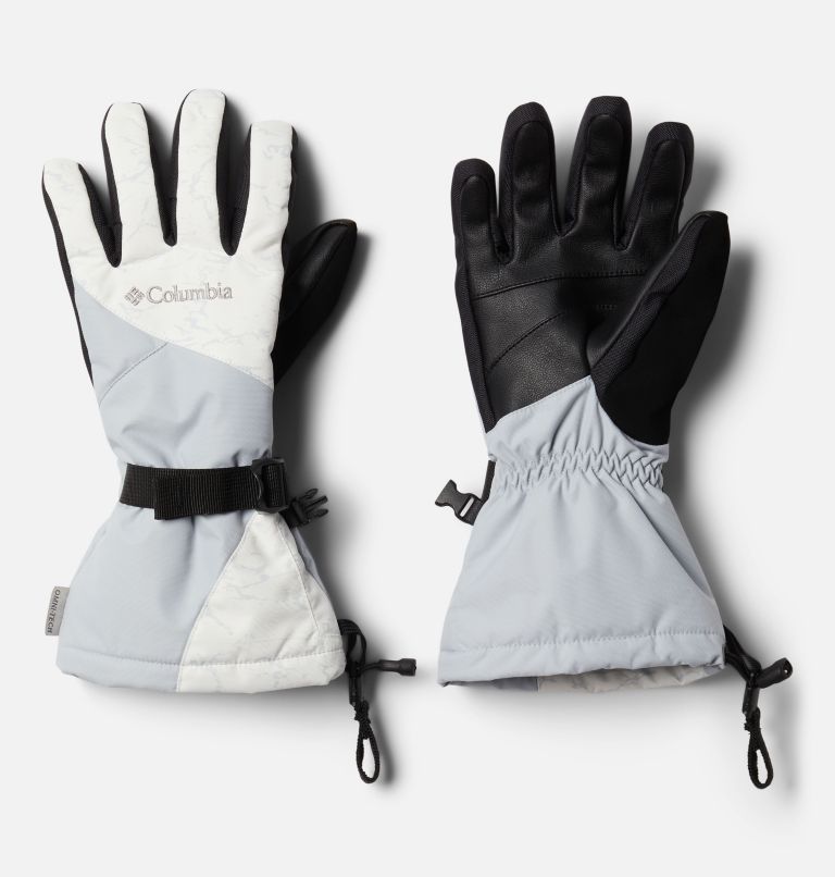 White Grey Women's Whirlibird Gloves | PYDUBG-357 - Columbia Outlet Store