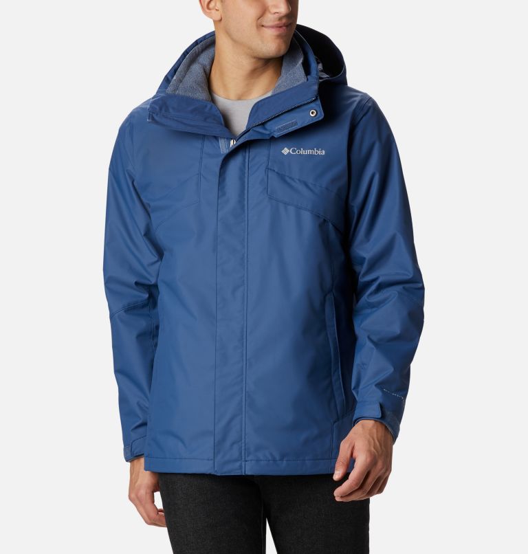 Blue Men's Bugaboo II Interchange 3 In 1 Jacket | DUQYWG-832 - Columbia Outlet Store