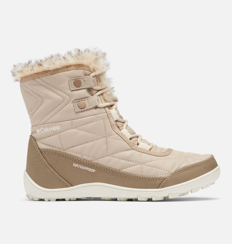 Beige Women's Minx Shorty III Boots | PUGLAQ-276 - Columbia Outlet Store