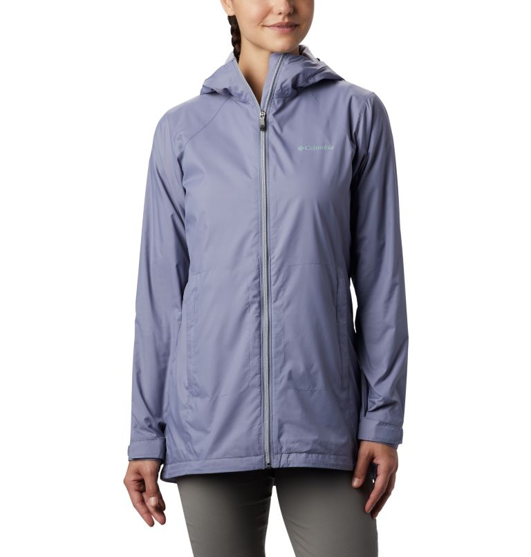 Blue Women's Switchback Rain Jacket | XPDEKS-920 - Columbia Outlet Store