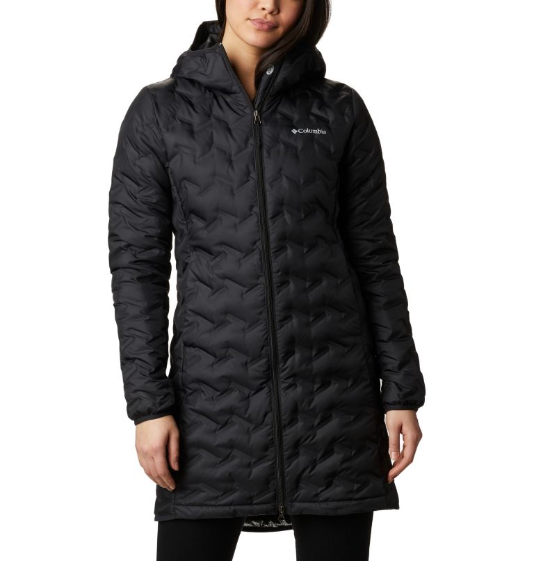 Black Women's Delta Ridge Down Jacket | VZEPWT-873 - Columbia Outlet Store