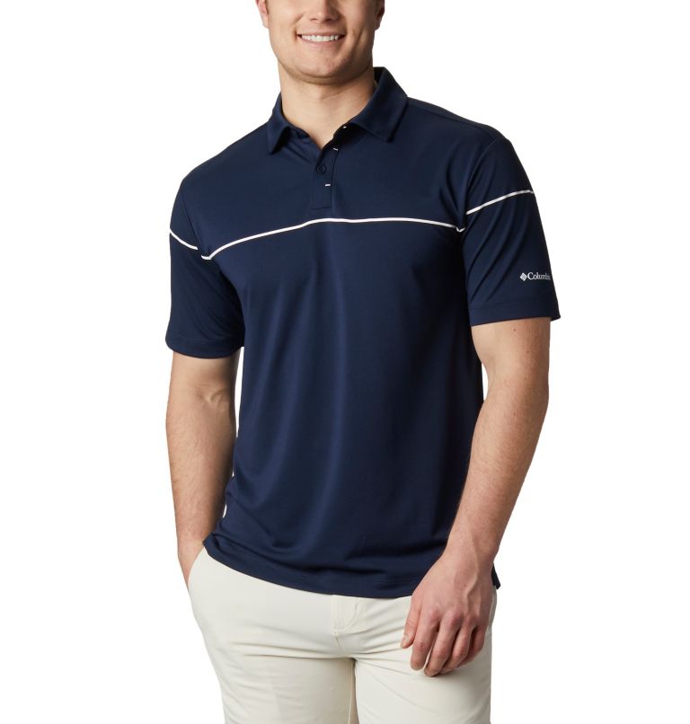 Azul Men's Omni-Wick Polo | UYHJCX-280 - Columbia Outlet Store