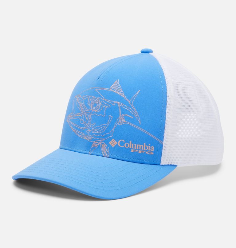 Blue Women's PFG 110 Mesh Baseball Cap Hats | HIXRCL-150 - Columbia Outlet Store