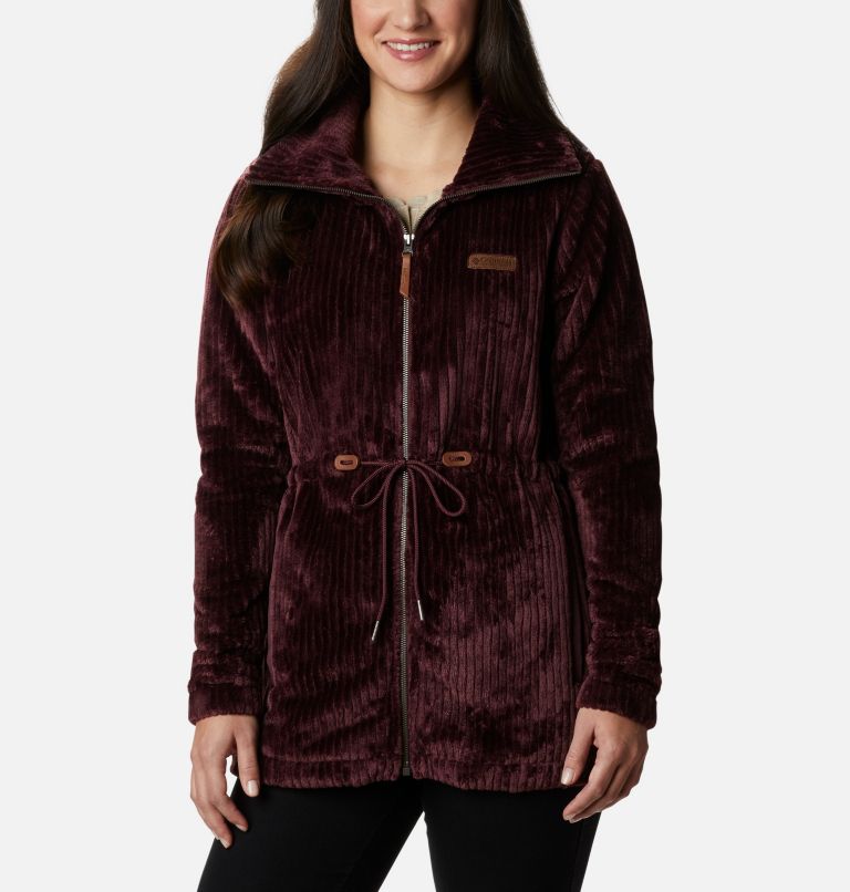 Black Women's Fireside Sherpa Fleece Jacket | XGFMHL-608 - Columbia Outlet Store