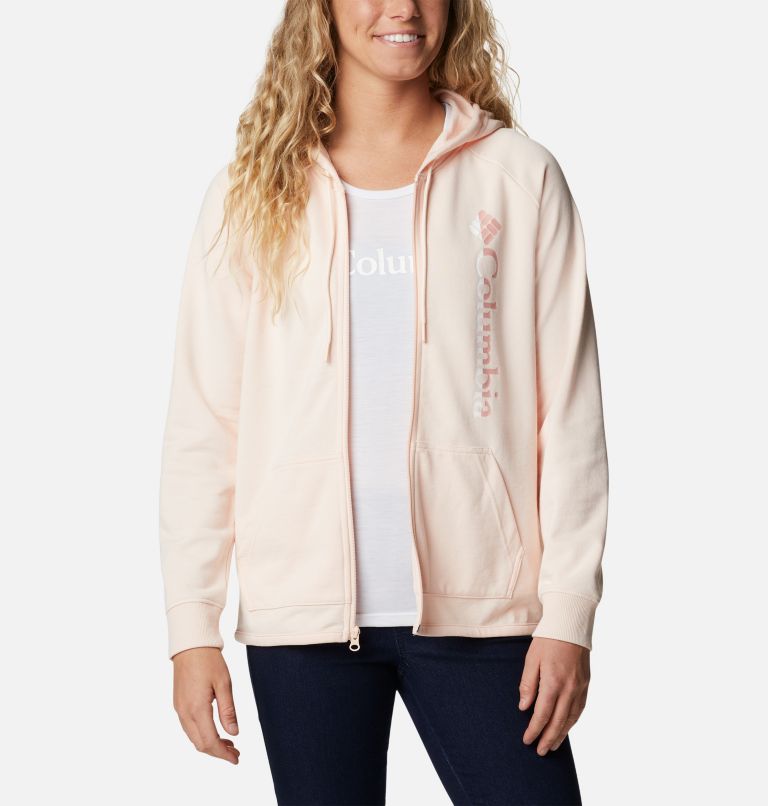 Red Women's Logo Hoodies | EDBULY-643 - Columbia Outlet Store