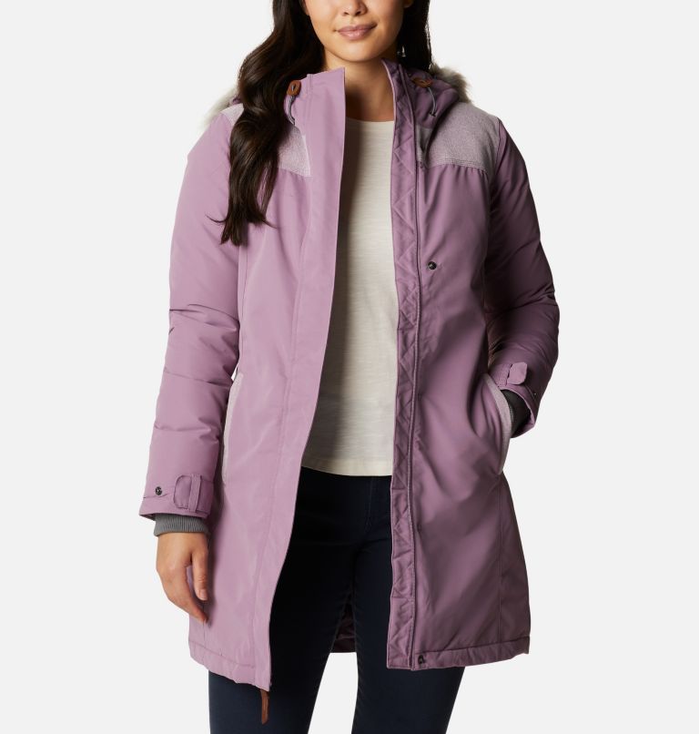 Red Women's Lindores Parkas | VQPYNW-298 - Columbia Outlet Store