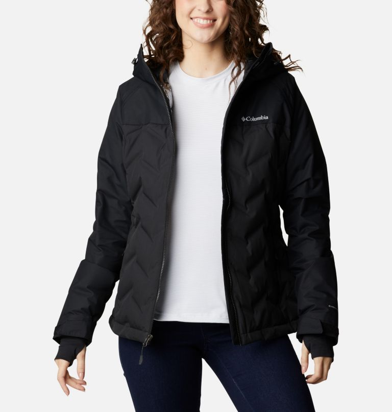 Black Women's Grand Trek Down Jacket | ATOWSF-024 - Columbia Outlet Store