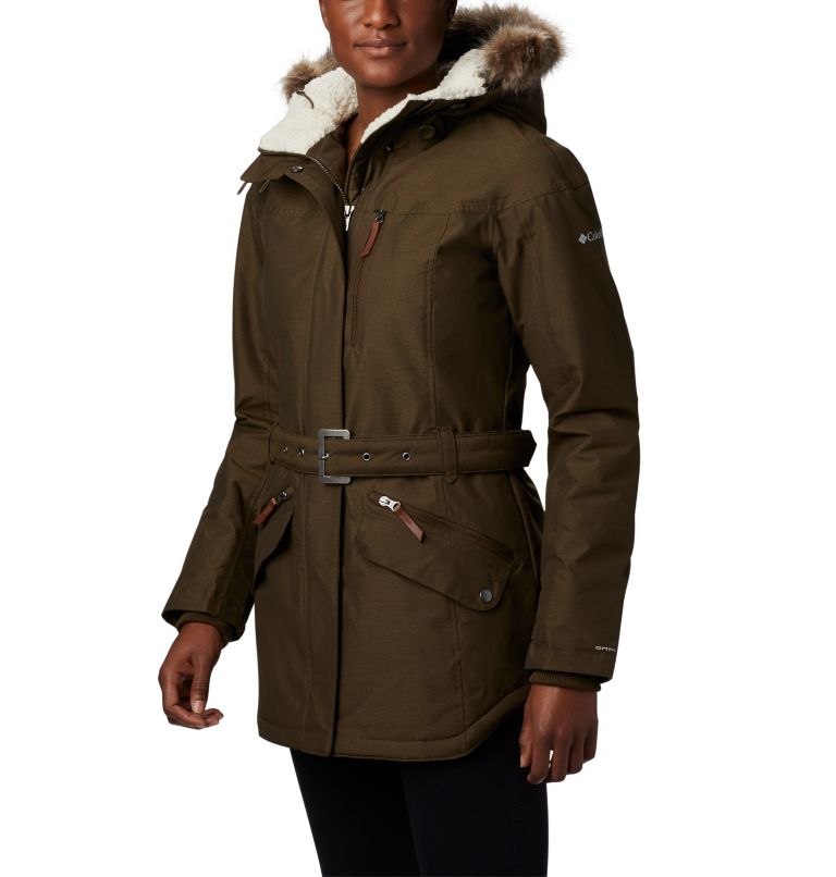 Grey Women's Carson Pass II Parkas | HEVZPR-346 - Columbia Outlet Store